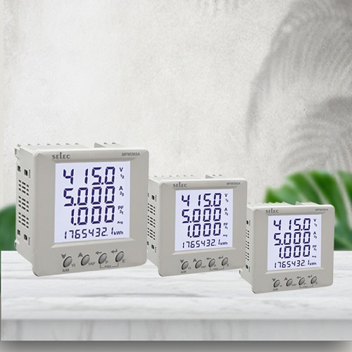 Selec MFM383A-C(96x96) Đồng hồ đa chức năng 4 hàng số LCD có password